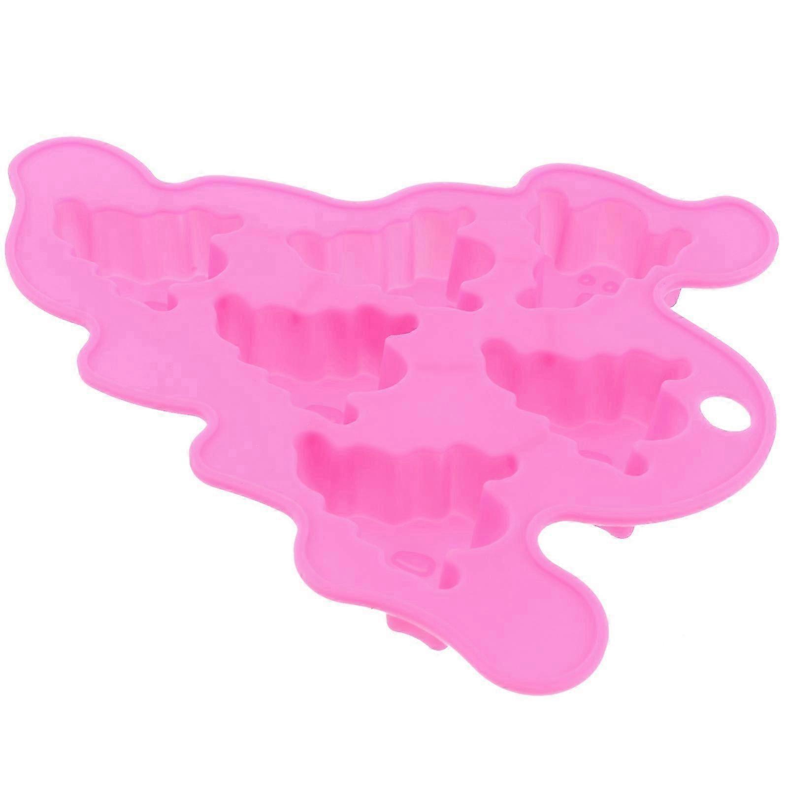 3Pcs Ghost Patterns Halloween Silicone Cake Mold for Baking Crafts