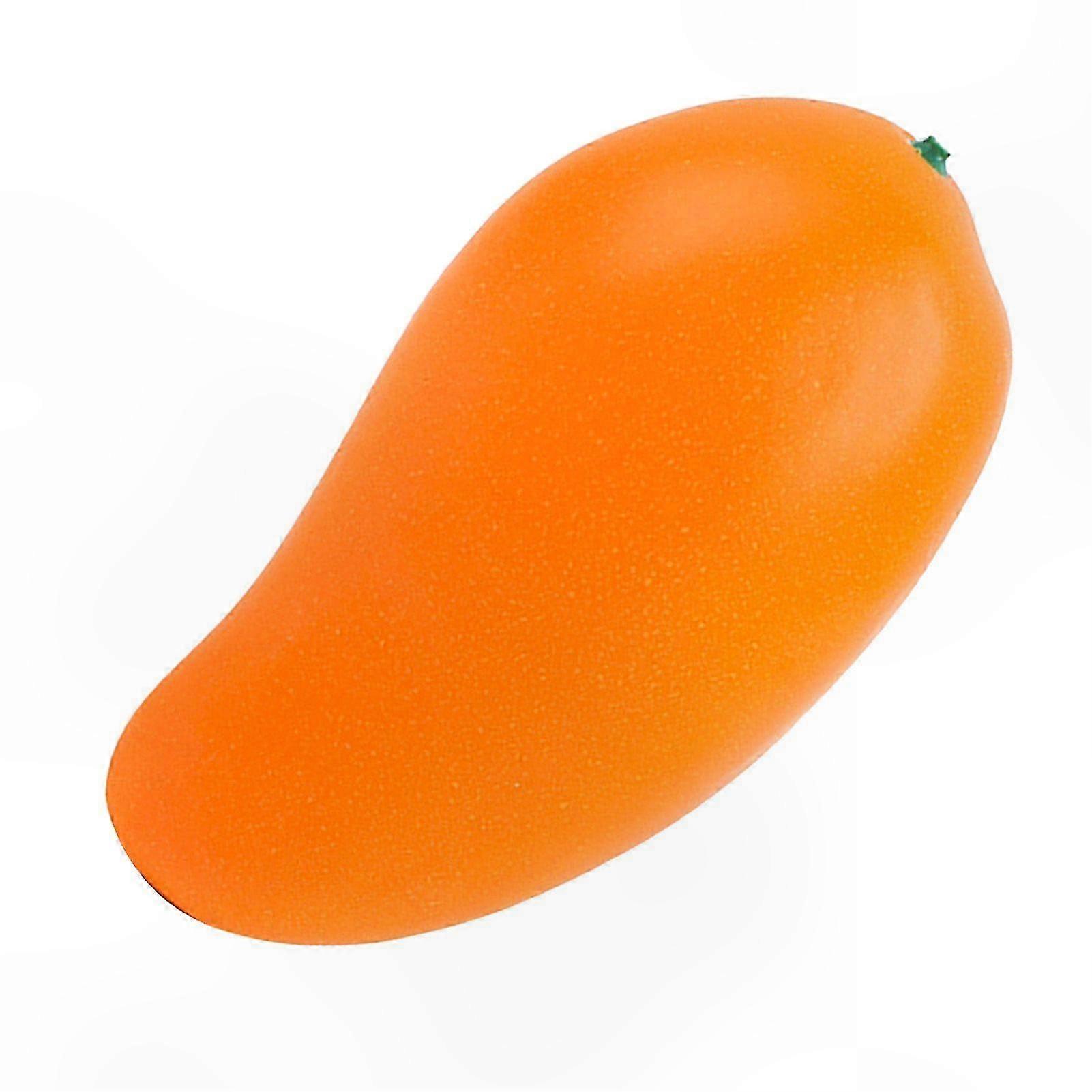 Photography Display Compatible, Realistic ABS Fake Mango Fruit, Artificial Simulation Delicate Fruit Props