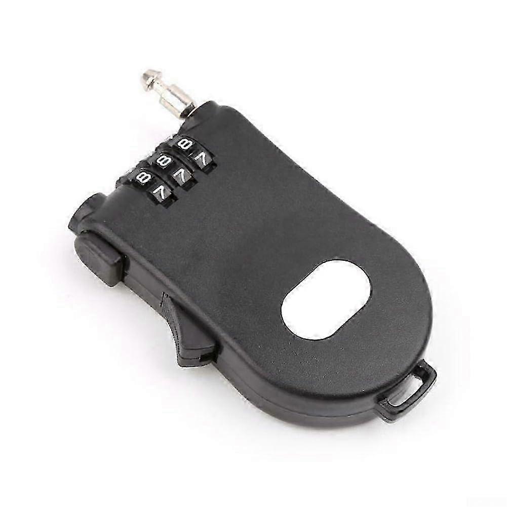 3 Digit Cable Lock With Retractable Rope