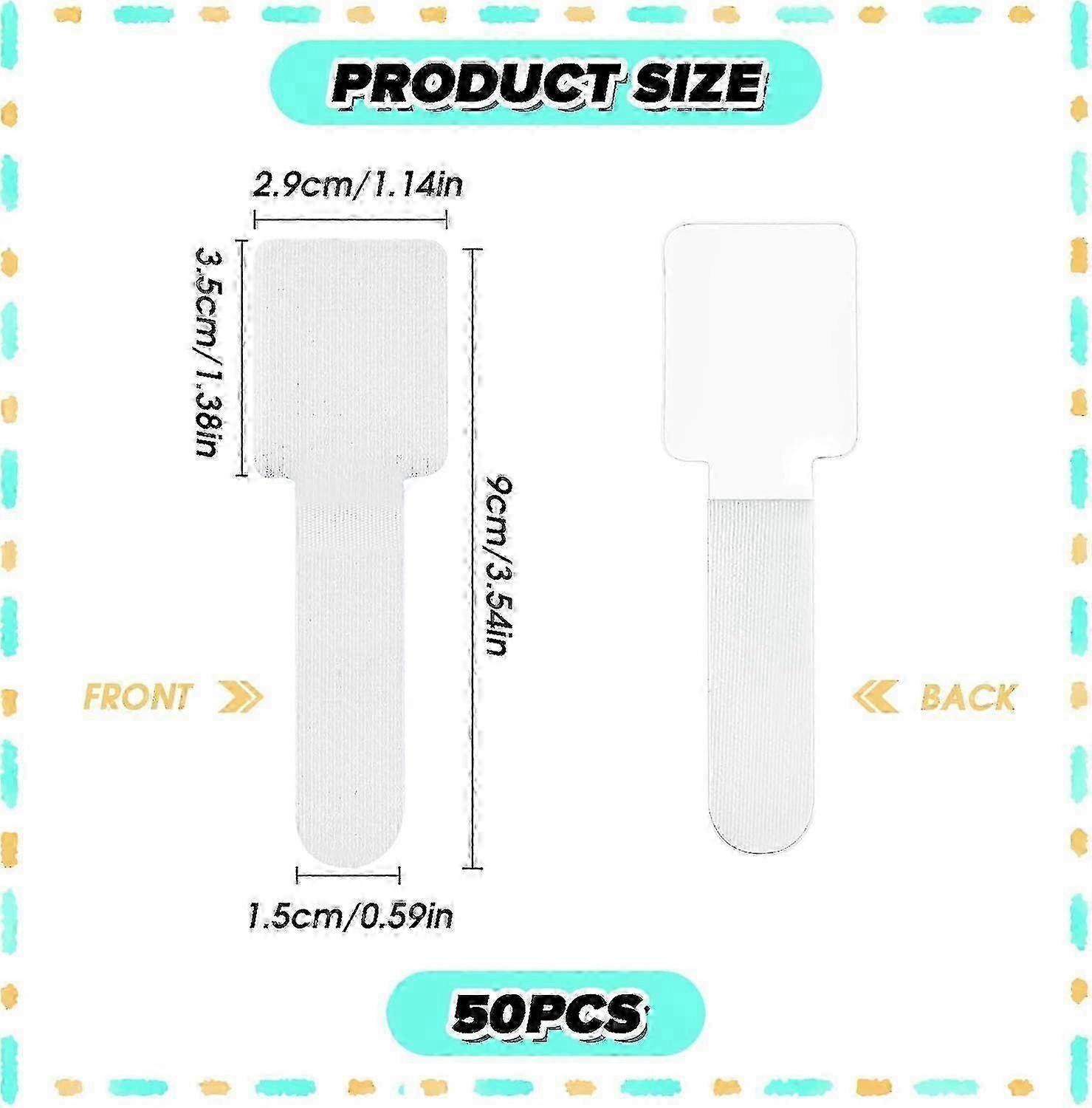 50Pcs Durable Plastic Hooks compatible with Cat Protection Net Easy Mounting