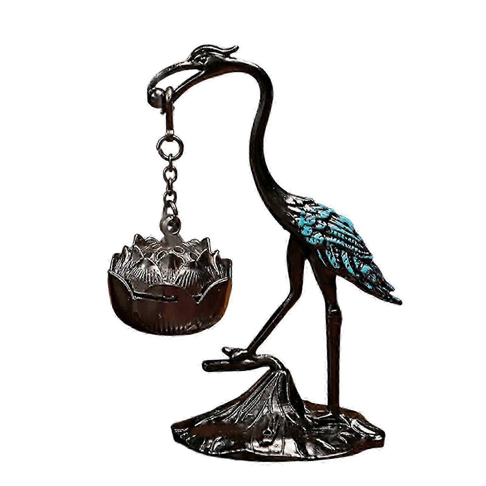 Classical Crane Incense Burner