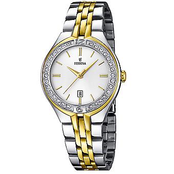 Festina Mademoiselle Quartz Analog Women's Watch with Stainless Steel Bracelet F16868/1