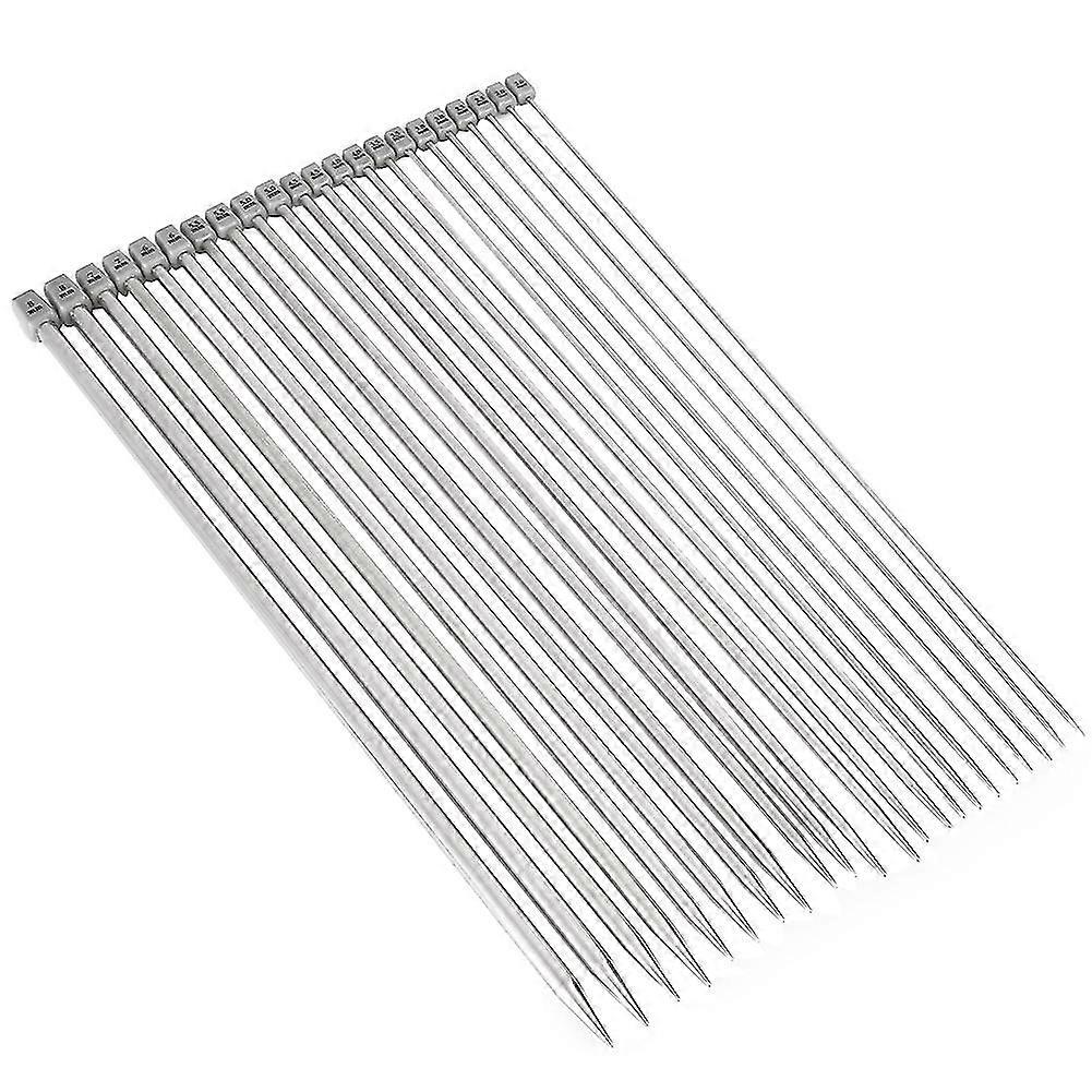 Stainless Steel Single Point Knitting Needles Set