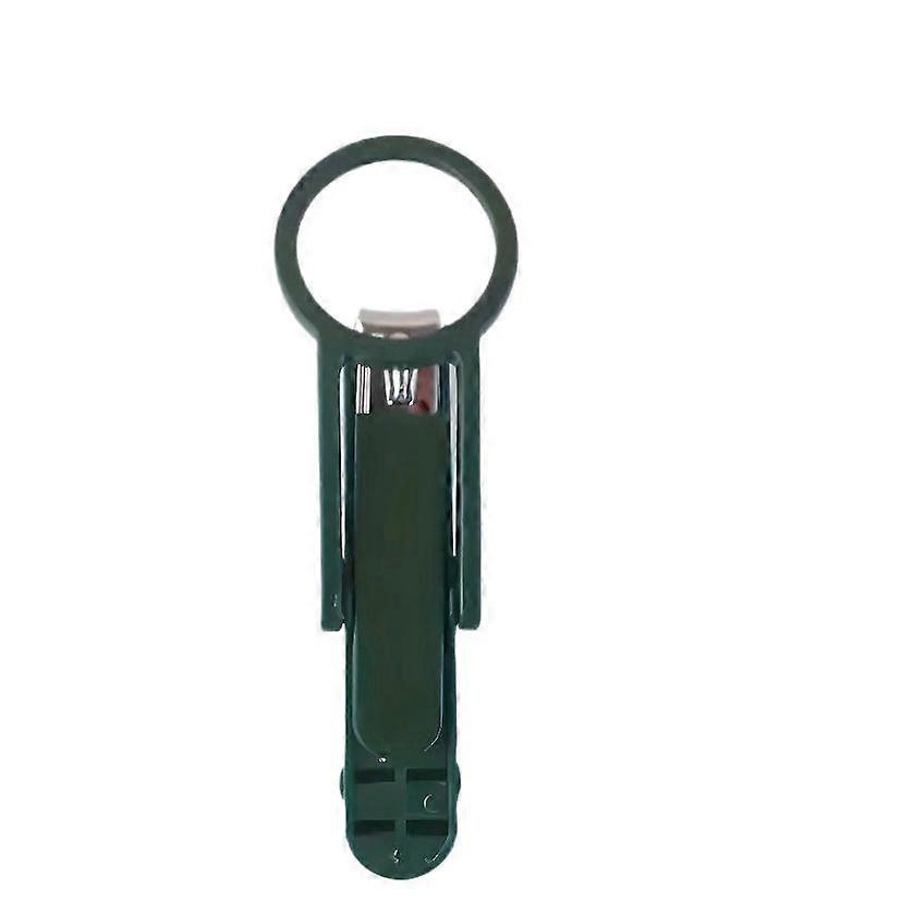 Anti-splash nail clipper set with magnifierspecially designed for the elderly.