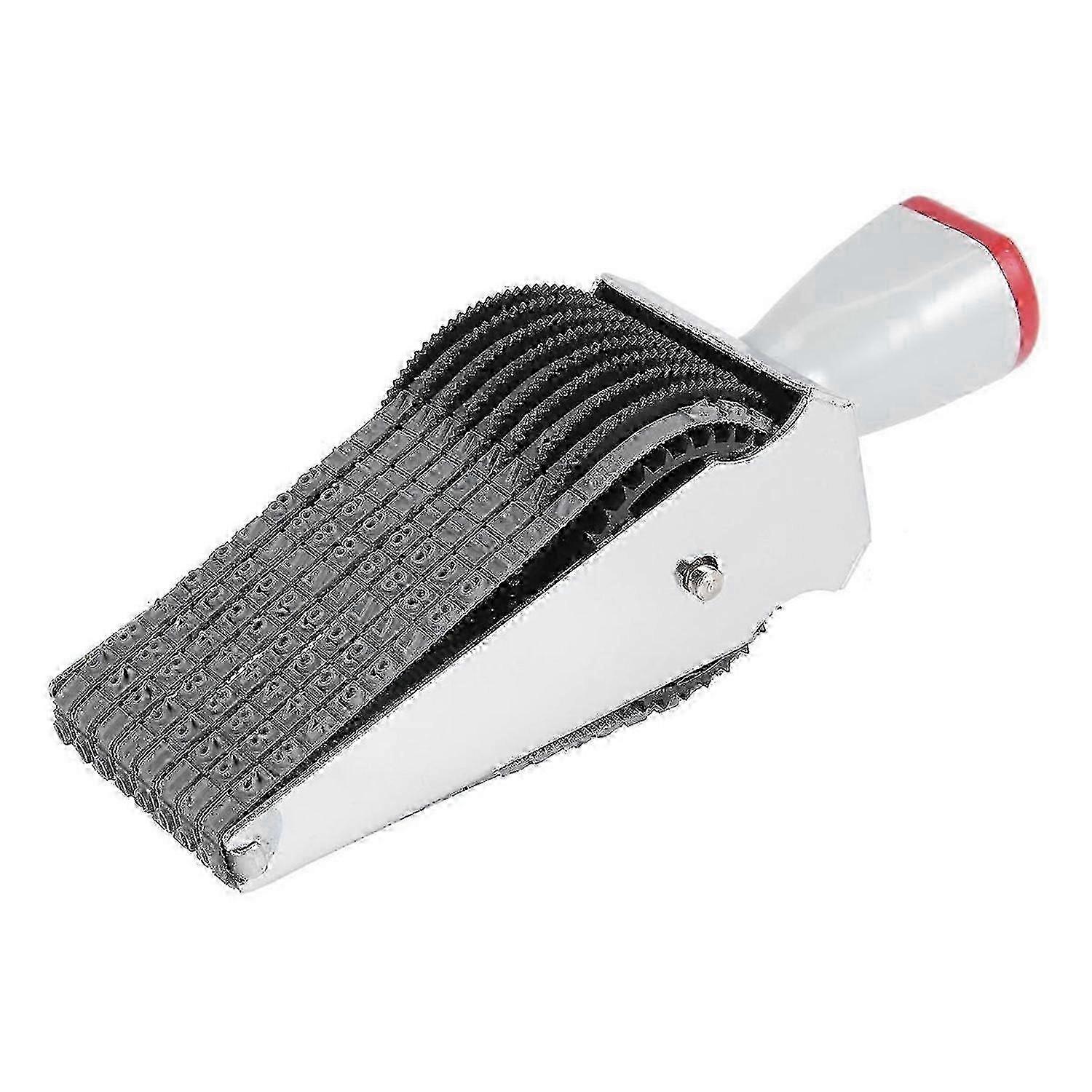 8-Digit Rolling Rubber Stamp with Alphabet and Number Dials for Date Code, Batch Number, Packaging - Multi-Surface Marking Tool