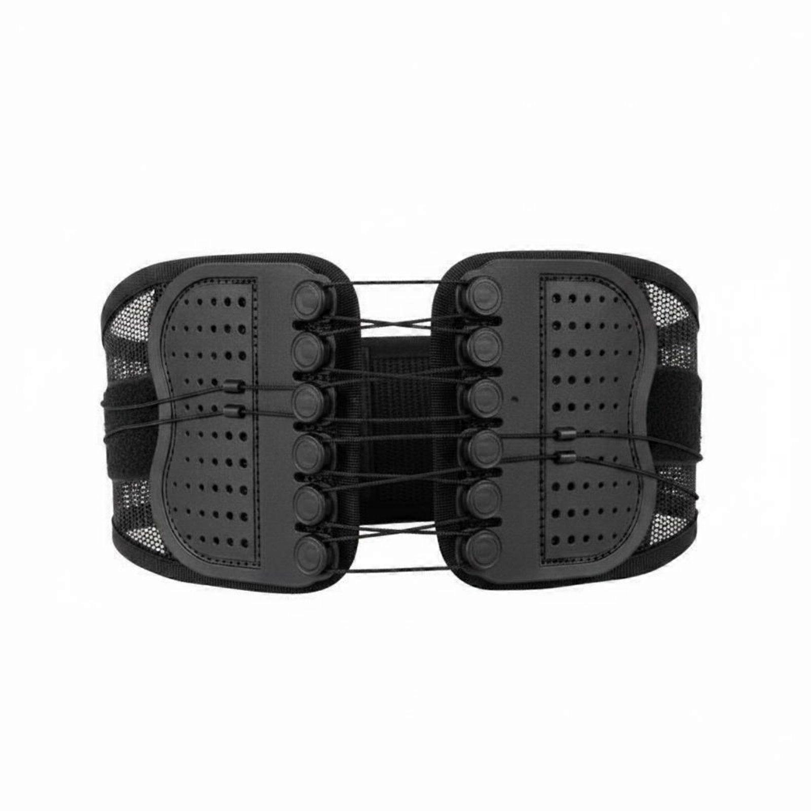 Pulley Waist Support Brace Wide Coverage Double Pull Belt Adjustable Breathable