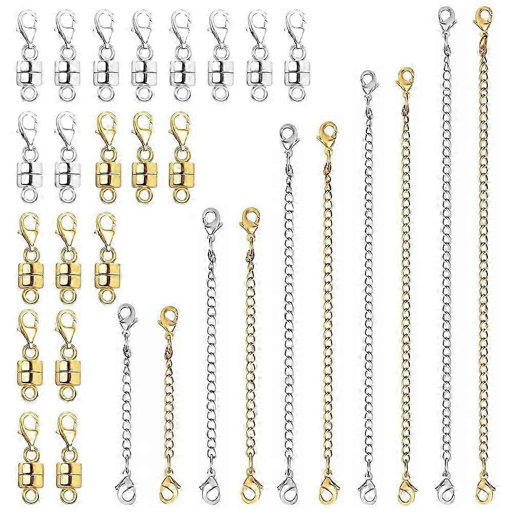 30Pcs Necklace Clasp Repair Kit