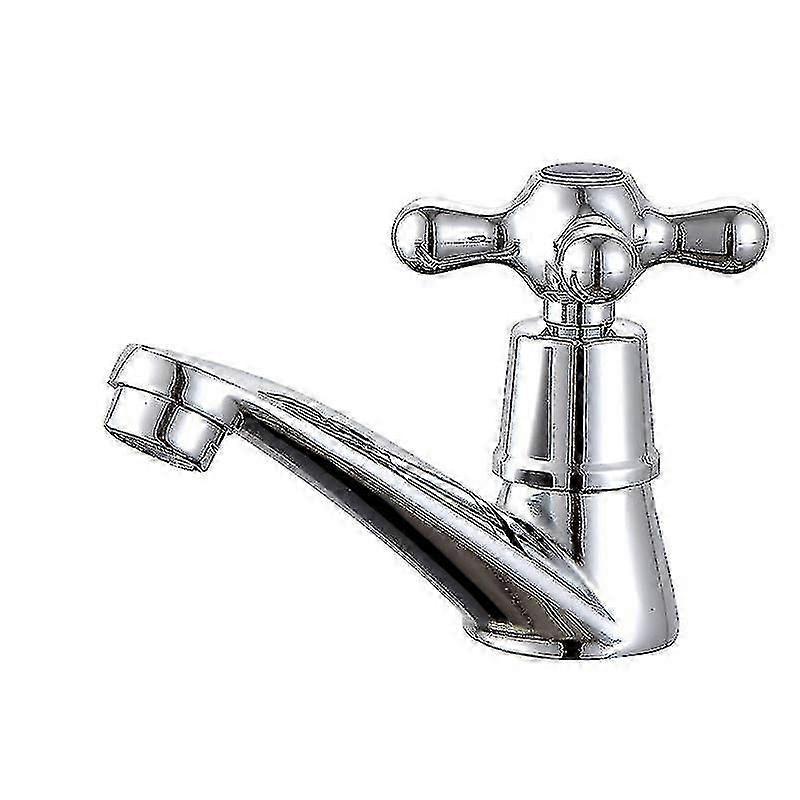 Chrome Single Cold Water Basin Faucet