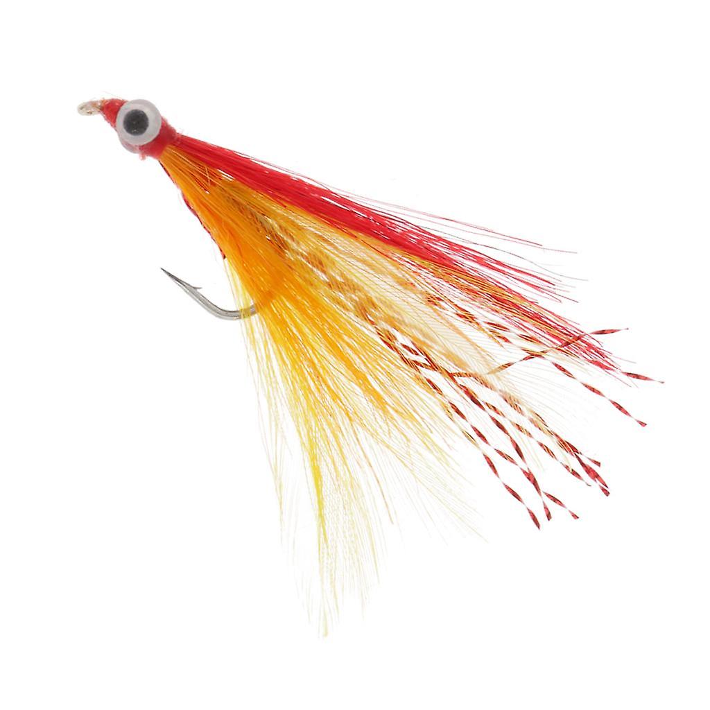 Fly Fishing Flies Salmon Trout Insects Bait Lure Floating Flies with 6# Hook
