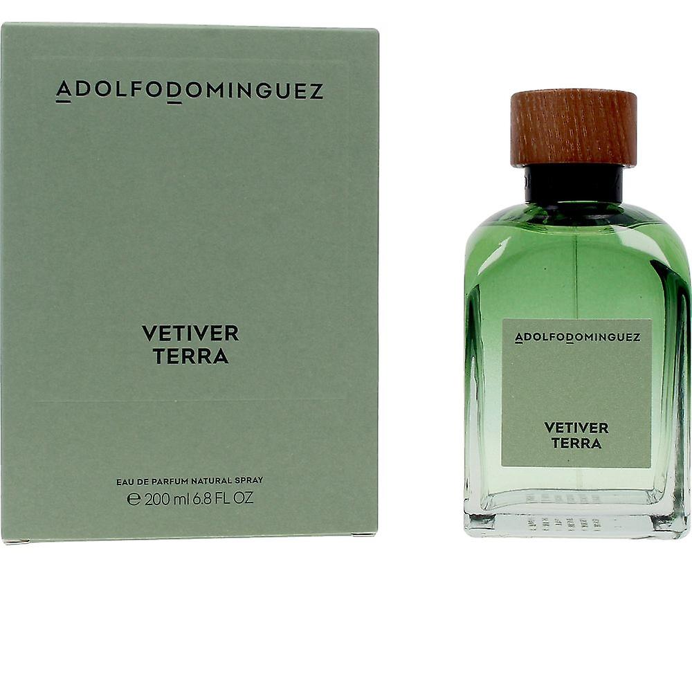 Adolfo Dominguez Vetiver Terra Eau De Parfum Spray 200 Ml Per Uomo