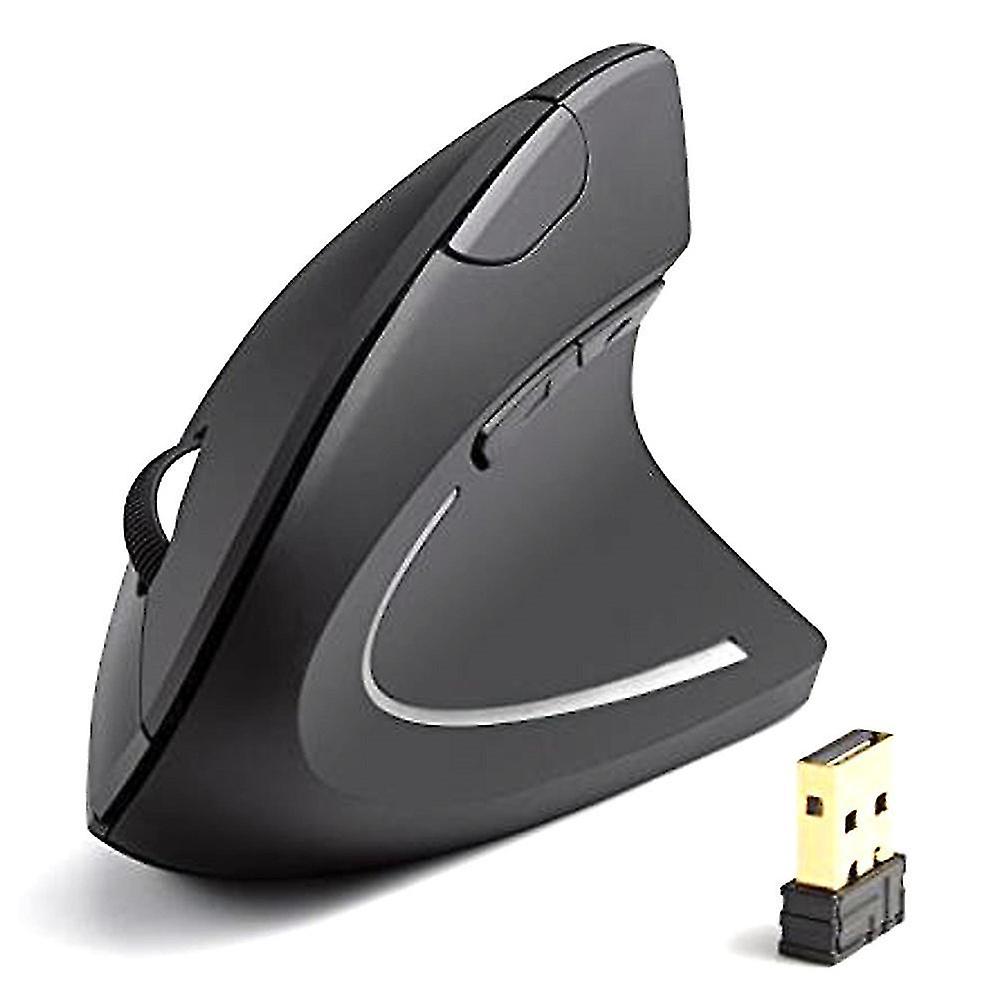 Ergonomic 2.4ghz Usb Wireless Vertical Optical Mouse Mice For Notebook PC