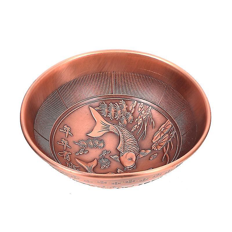 10X10x4cm Red Religious Altars 1pc Versatile Incense Burner Air Purification Censer Retro Buddhist S
