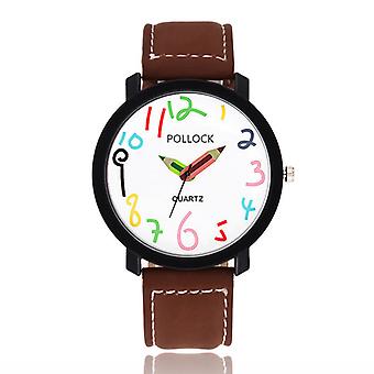 Veeki Men's Watch Student Watch Belt Sports Quartz Watch Couple Watch