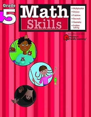 Math Skills: Grade 5 (Flash Kids Harcourt Family Learning)