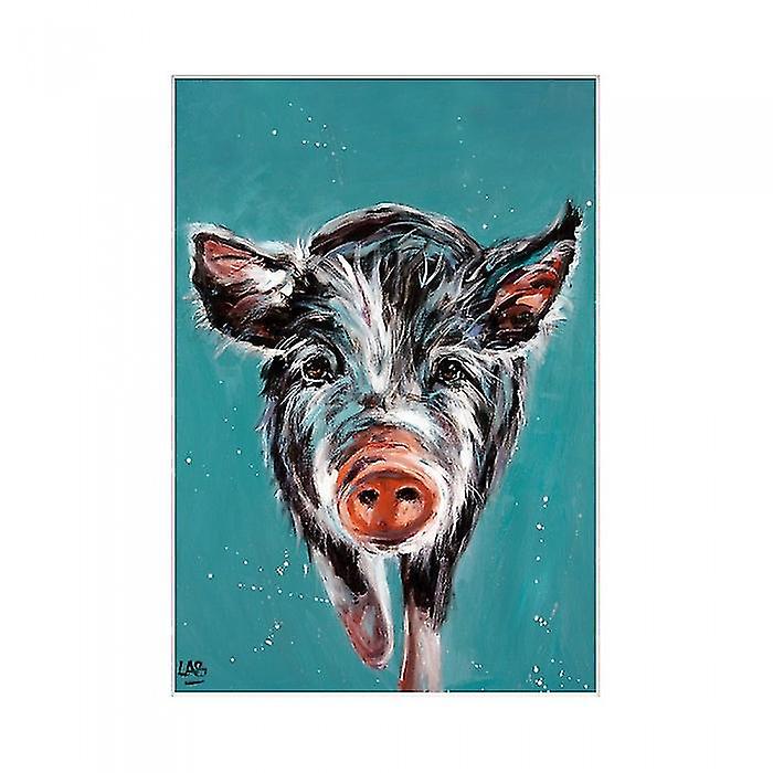 Louise Brown Piggy On The Run Print