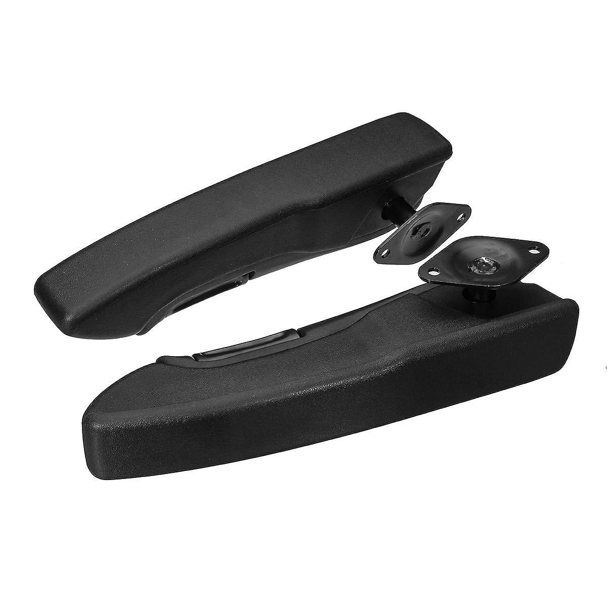 Car Truck Universal Left/right Side Adjustable Seat Armrest Hand Holder Arm Rest Leather For Camper Rv Van Motorhome Boat Parts
