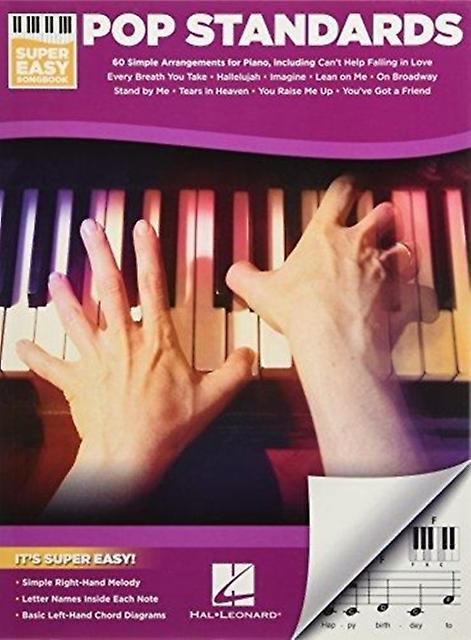 Pop Standards  Super Easy Songbook by Hal Leonard Publishing Corporation Book Book