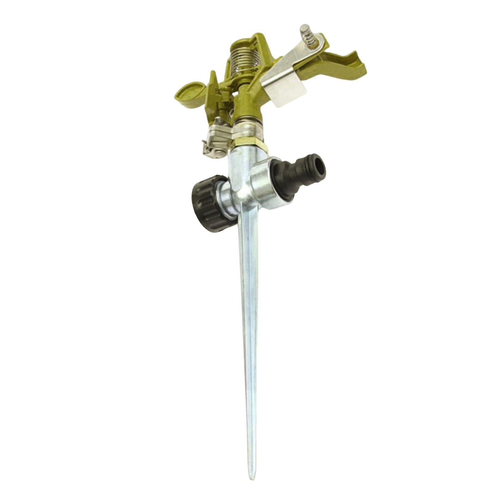 Sprayer Nozzle With Pin Direction Adjustment 360 Degrees Rotating Far Distance Large Area Sturdy Rocker Nozzle Garden Supply