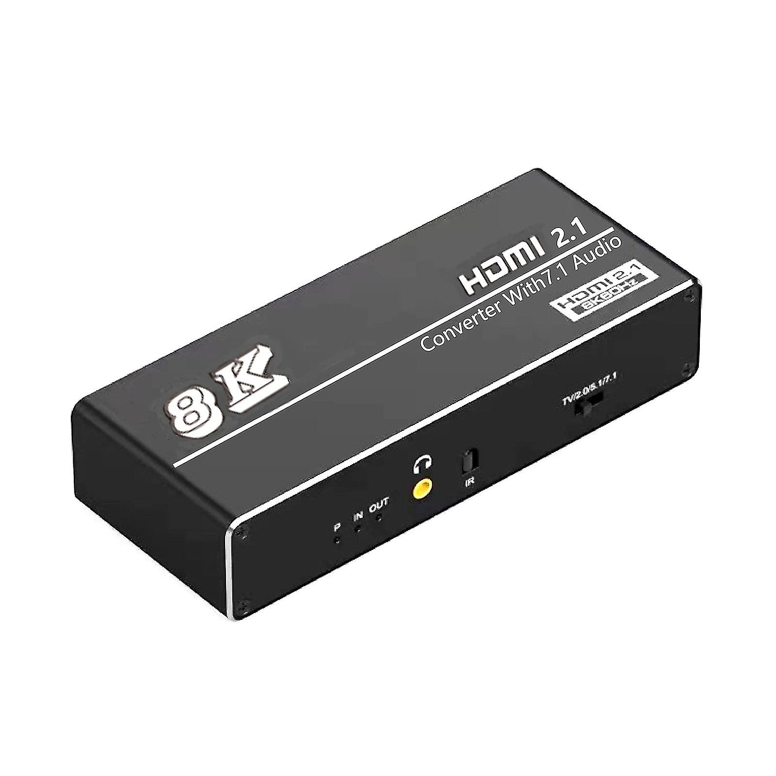 4k 120hz Audio Extractor Splitter Hdr  2.1 To Toslink Spdif Converter Fk-M