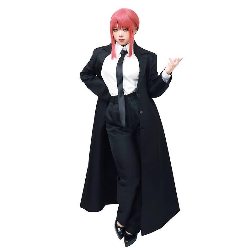 Costume Cosplay Makima (Chainsaw Man) - Ensemble Complet Pour Adultes - Taille S à XL - Pour Conventions Et Halloween