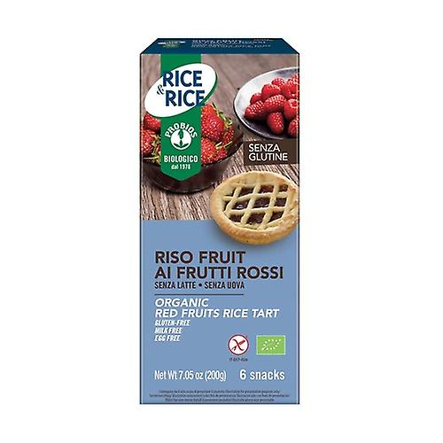Fruit rice with red fruits 6 units