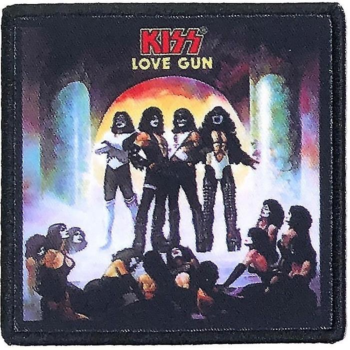 Kiss Love Gun Standard Iron On Patch