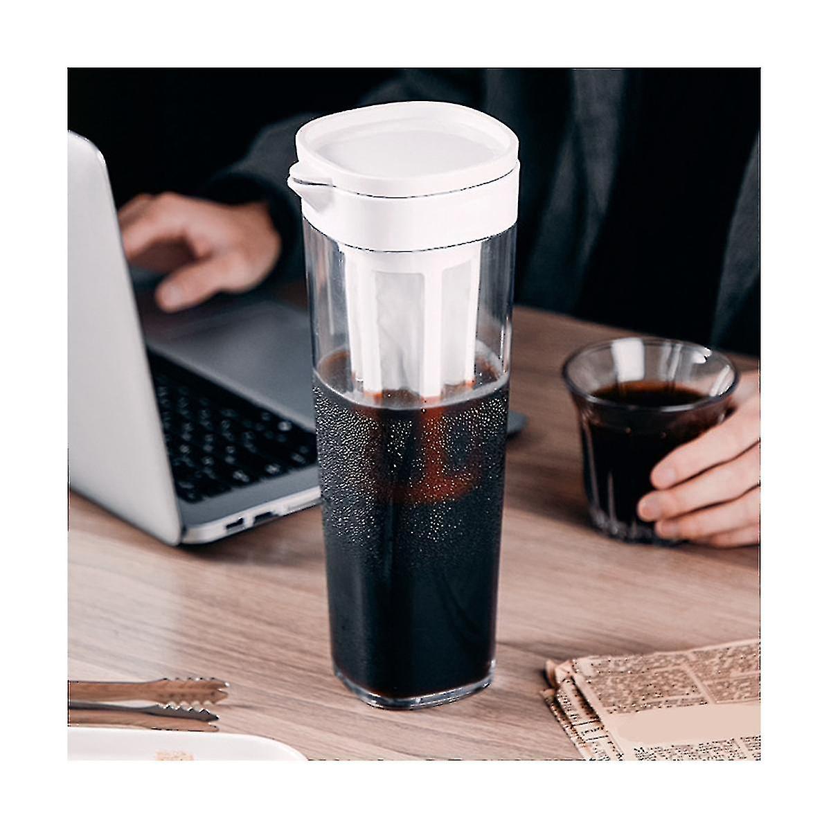 High Capacity Iced Brew Coffee Maker Coffee Pots Cold Coffeepots Teapots Filter For Tea Hand Coffe