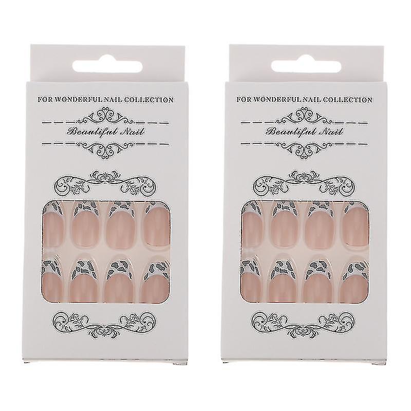 48pcs Artificial Nails