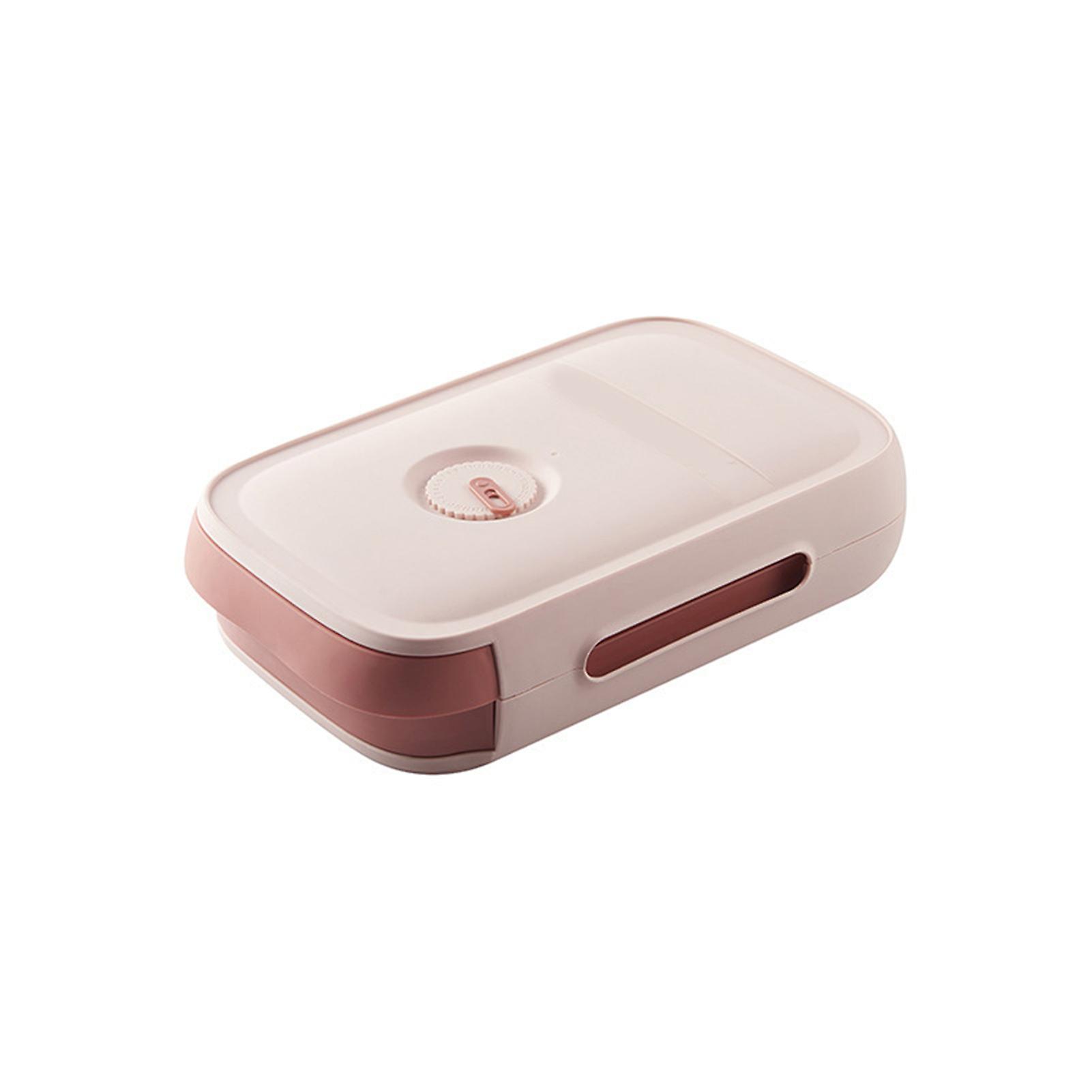 Refrigerator Eggs Storage Box with Fresh Schedule Rolling Drawer Type Eggs Box Egg Storage Saving