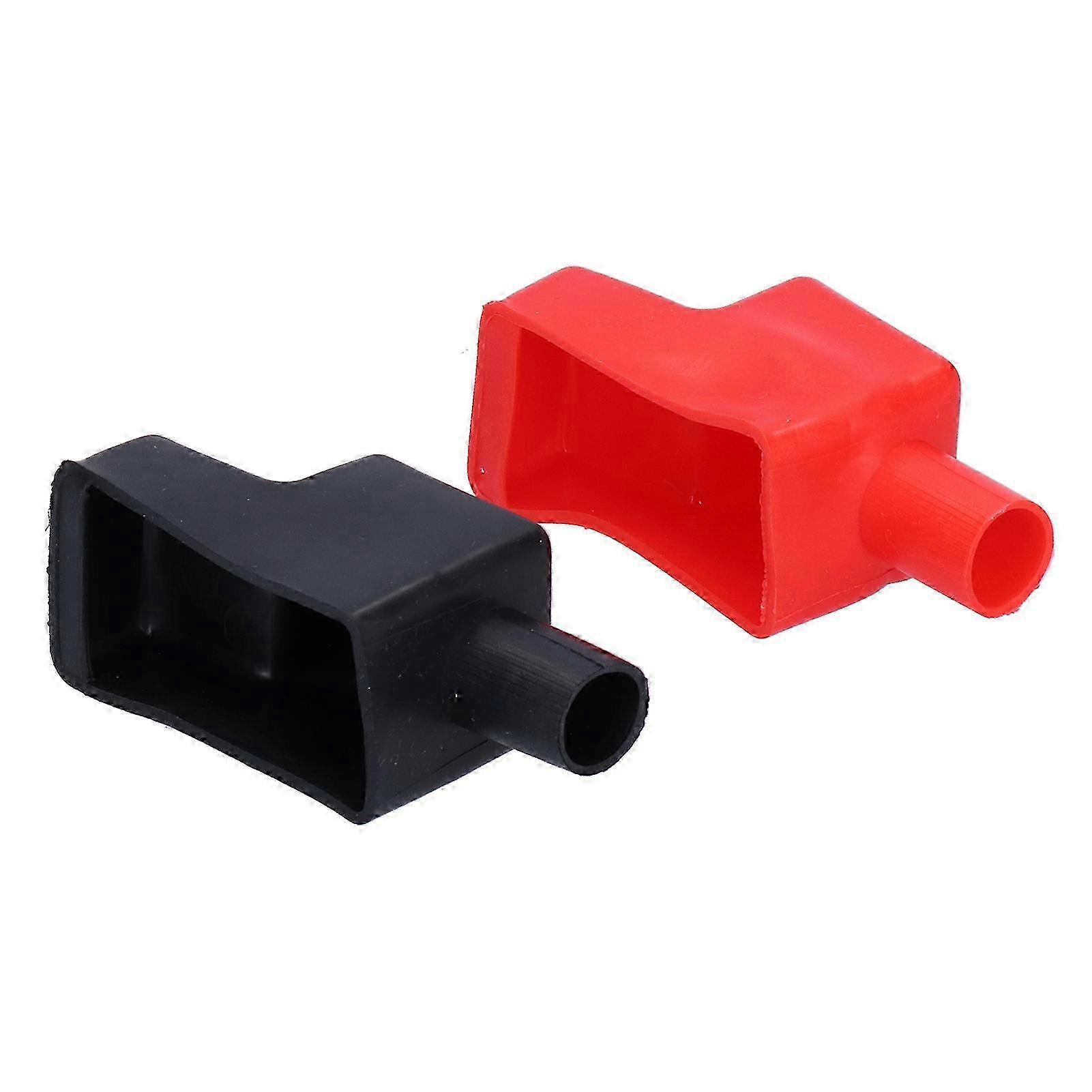 10 Set Battery Terminal Cover Rubber Protective Sleeve Flexible Battery Terminal Cap