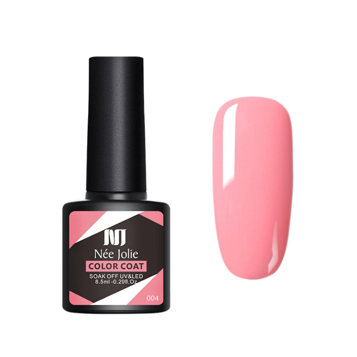 8.5ml Nail Polish Quick Drying High Pigmented Solid Color Semi Permanent Soak Off Glitter Classic