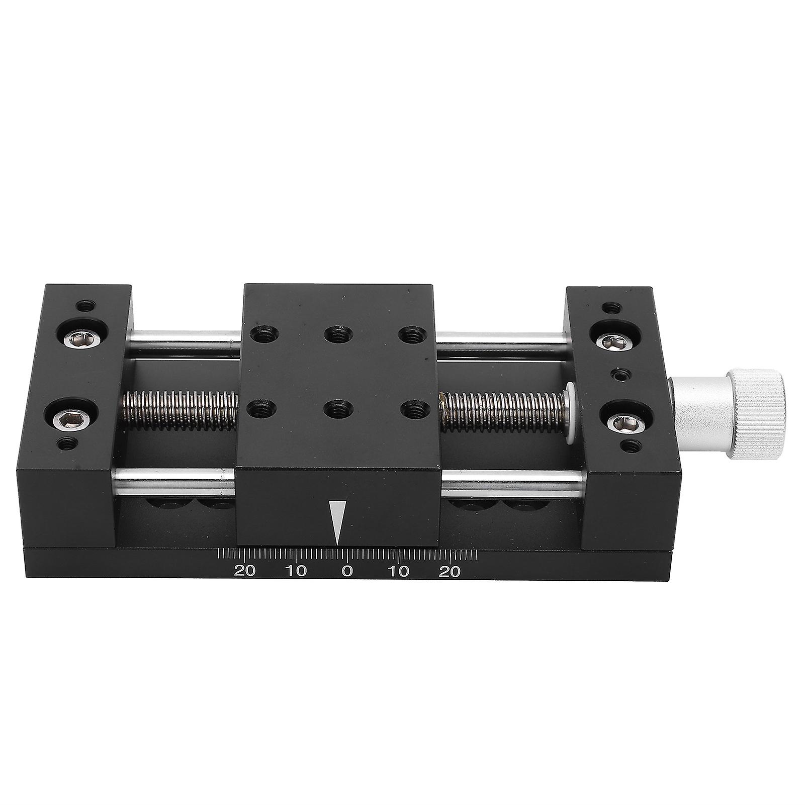 FineTune Manual XAxes Platform, Precise and Graduated Horizontal Sliding Stage for Optical Equipment