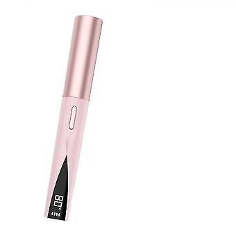 Veeki Heated Eyelash Curler  - USB Rechargeable Electric Eyelash Curler for Women with LED Display  4 TemperaturePink