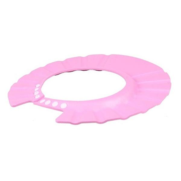 Adjustable Kids Shampoo Shower Cap pink
