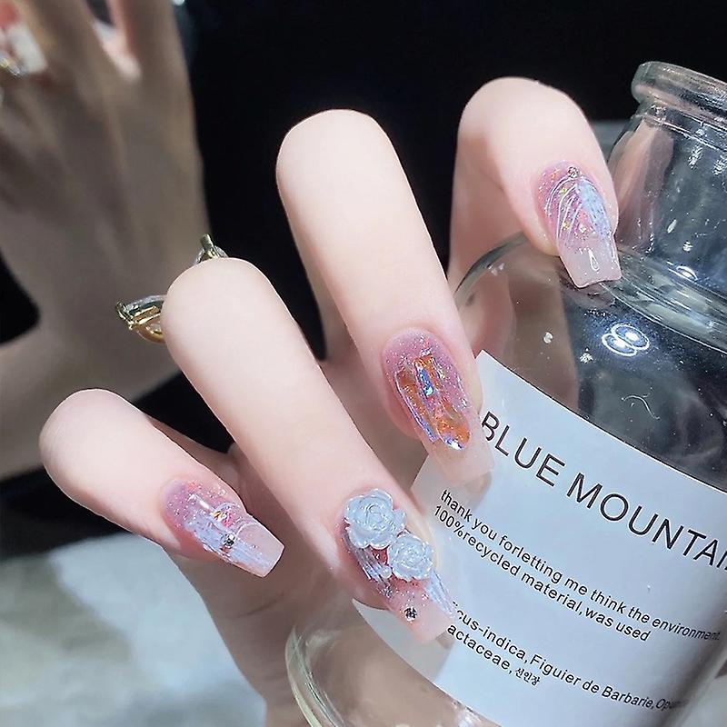 24pcs/box Nail Jelly Glue Finished Patch BY1043