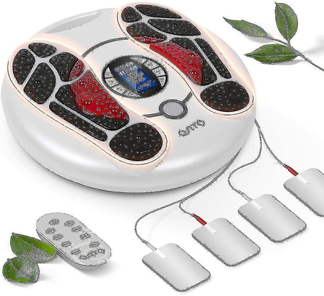 フィートのマッサージャーの足の血の循環のダースEmsの脈拍の苦痛の緩和機械真新しい