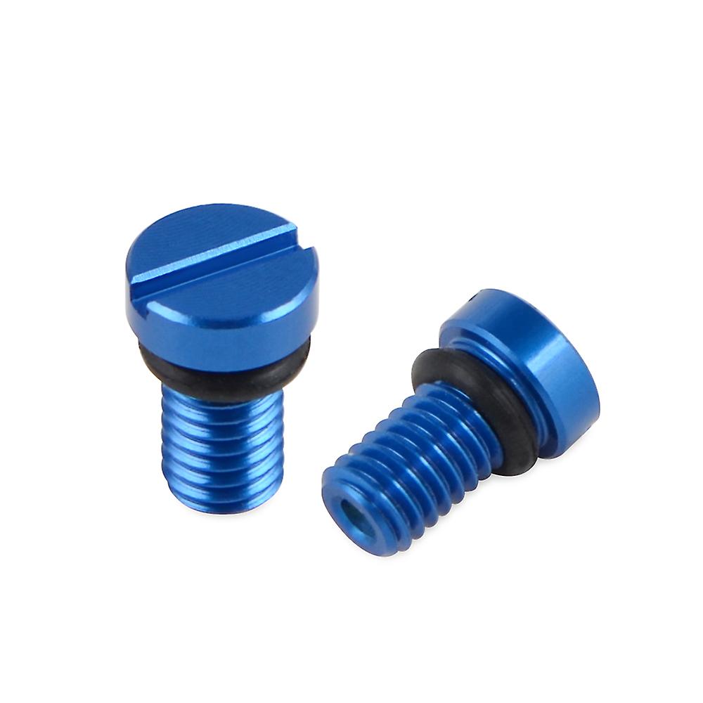 M5*0.8 Front Fork Air Valve Cap Screw For Honda Cr 80 85r 125r 250r 96-07 Crf 150r 450r 250rx 450rx 450rl 450l 250x 450x Crf250r