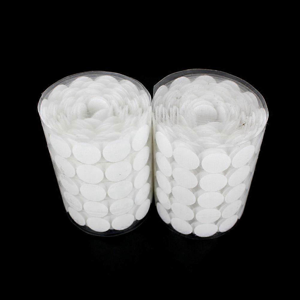 100pcs Sticky Back Coins Sticky Dots Waterproof Hook And Loop Dots With Adhesive