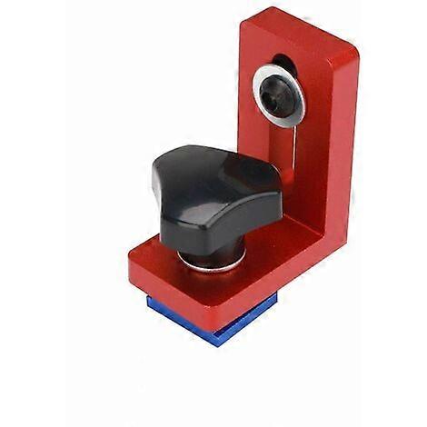 Miter Track T-Nut Stop,T Tracks,30mm T-Track Hand,Nut Accurate Length Limit Device,Tool for Carpentry&Joiner,Measuring Tool