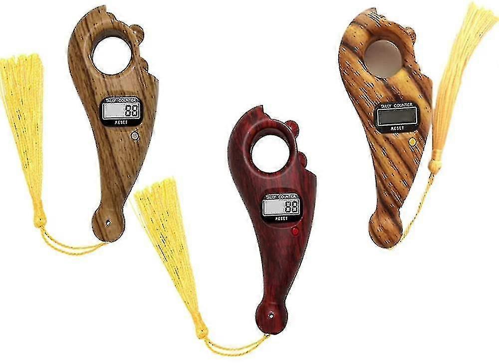 3pcs Digital Bead Counter, Digital Finger Counter, Buddha Bead Counter  -Sy