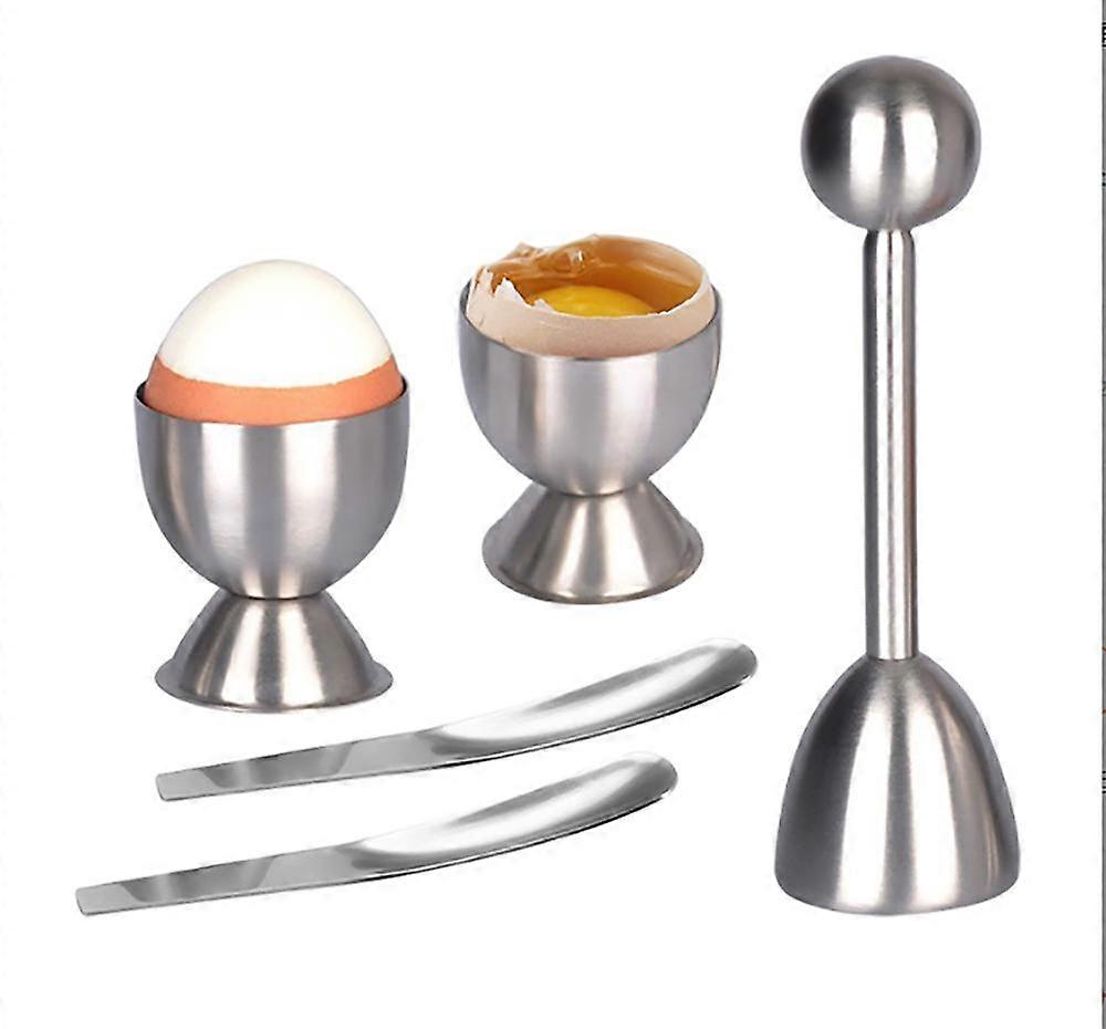 5 soft and hard egg separators made of stainless steel
