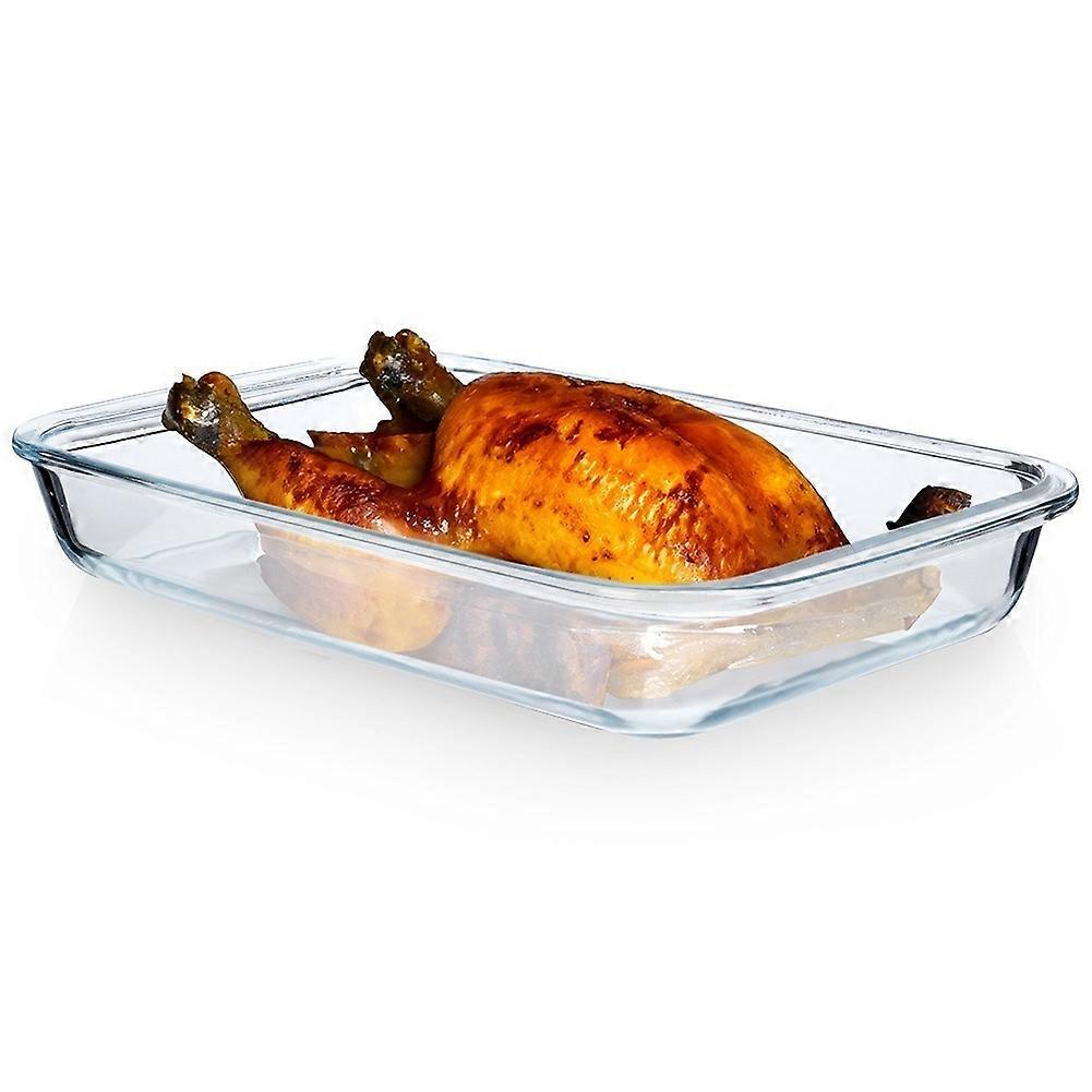 Baking and cooking dish for borosilicate glass baking and cooking