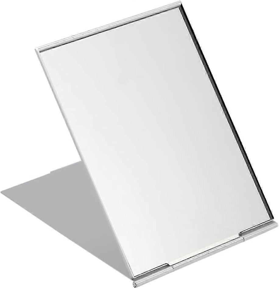 Cosmetic Mirror Fodable Dressing Table Mirror Pocket Makeup Mirror Folding Vanity Mirror Compact Mirror for Purses Mirror Standing Tabletop Pocket Mir