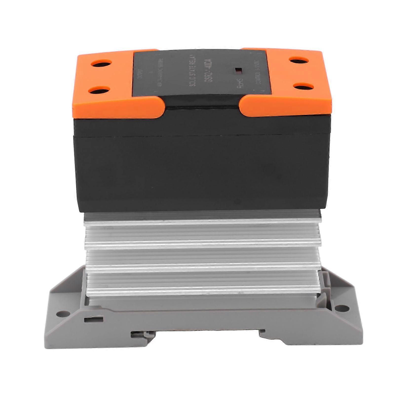 Solid State Relay Small DA Power Distribution Controller with Heat Sink DC 3?32V to AC 24?480V