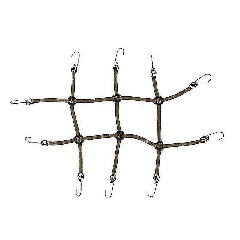 Elastické lezení po skalách, síť na zavazadla se střechou auta