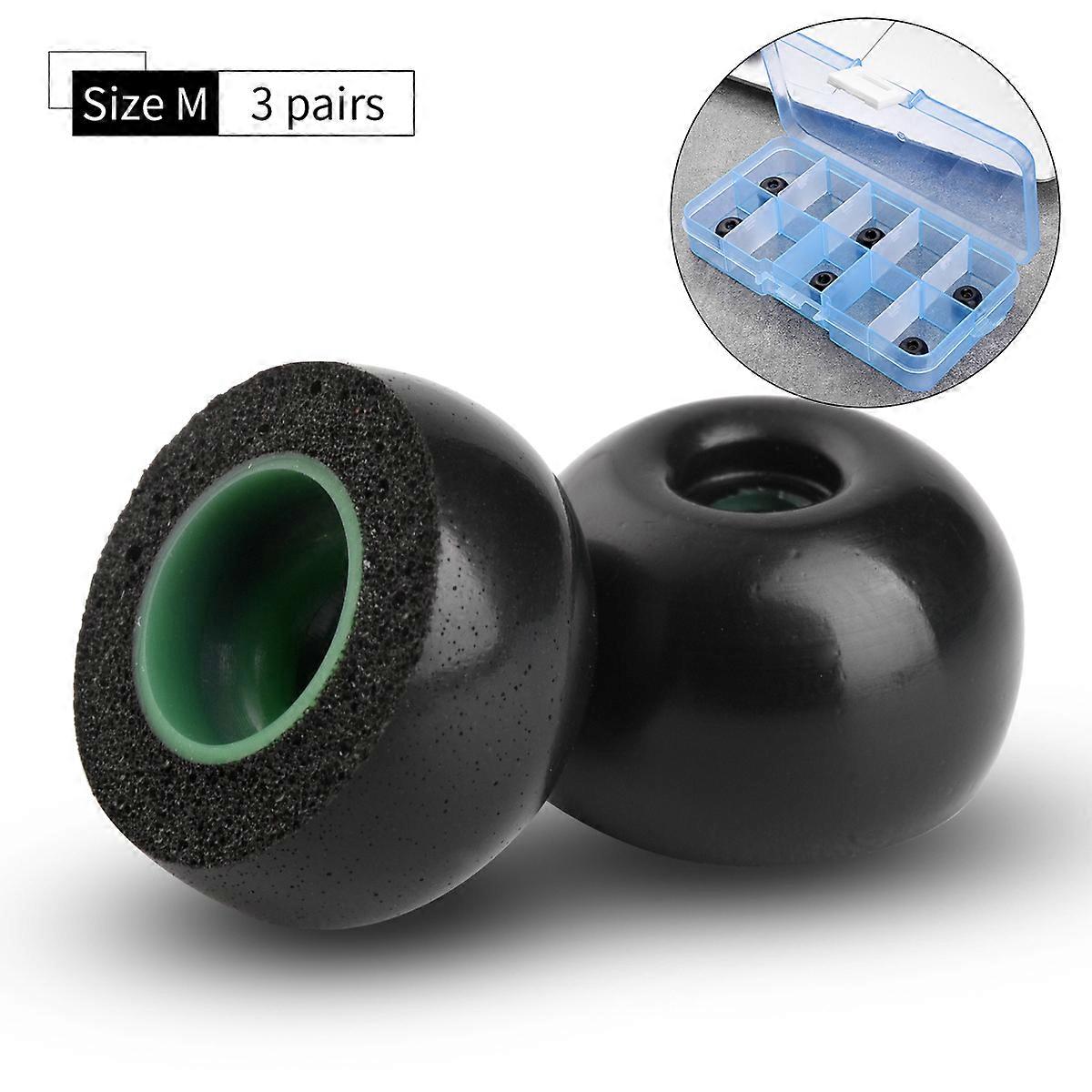 Fsw Memory Foam Ear Tips For Anker Soundcire Liberty Air 2 Pro Tws Eartips For Sony Wf-1000xm4 Earbuds Tips Anti-slip Noise Reducing