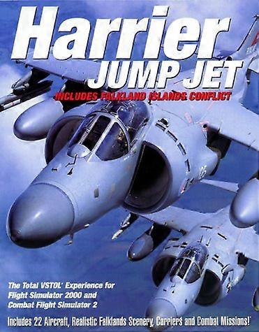 Harrier Jump Jet Flight Sim and Combat Flight Sim 2 Add-on - PC CD - New & Sealed