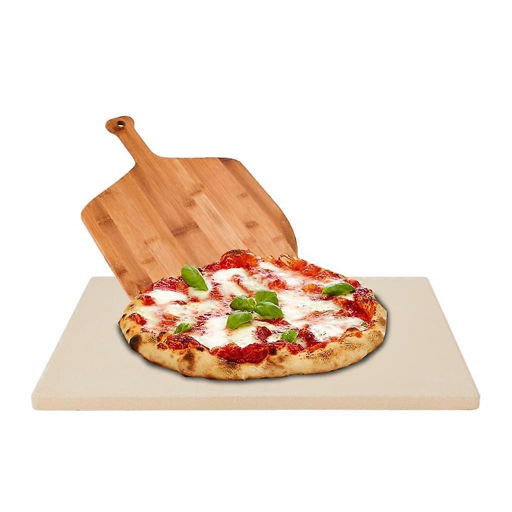 Pá de pizza PIAO, papel alumínio permanente e acompanhamento - A pedra de cozimento de pão ultra-resistente ao calor