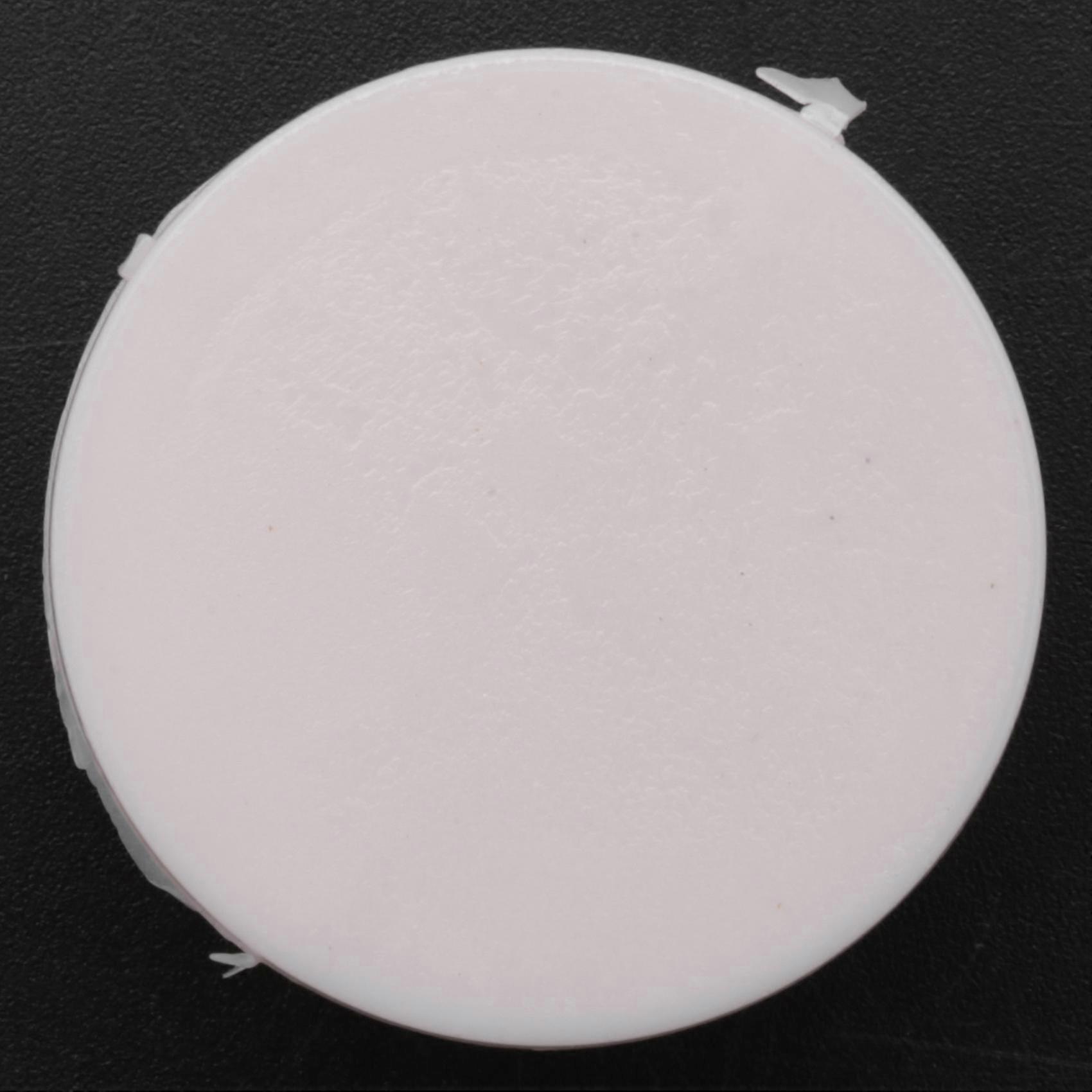 20 piezas Grid Cube Connector Abs Connectors para Wire Cube Storage Shelving (blanco)