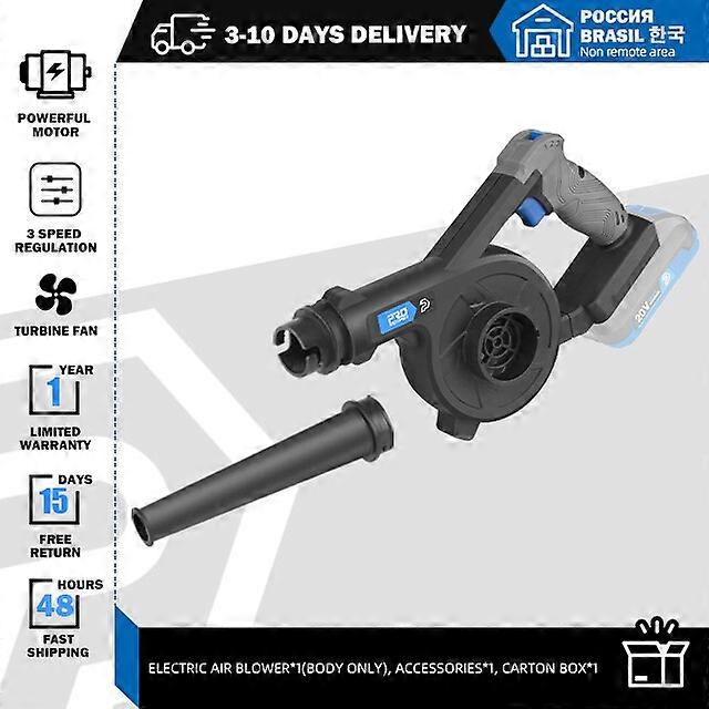 20V Electric Air Blower Garden Cordless Blower Vacuum Clean Variable Speed Computer Dust Collector Tools PROSTORMER Wood Stove Fans & Blowers